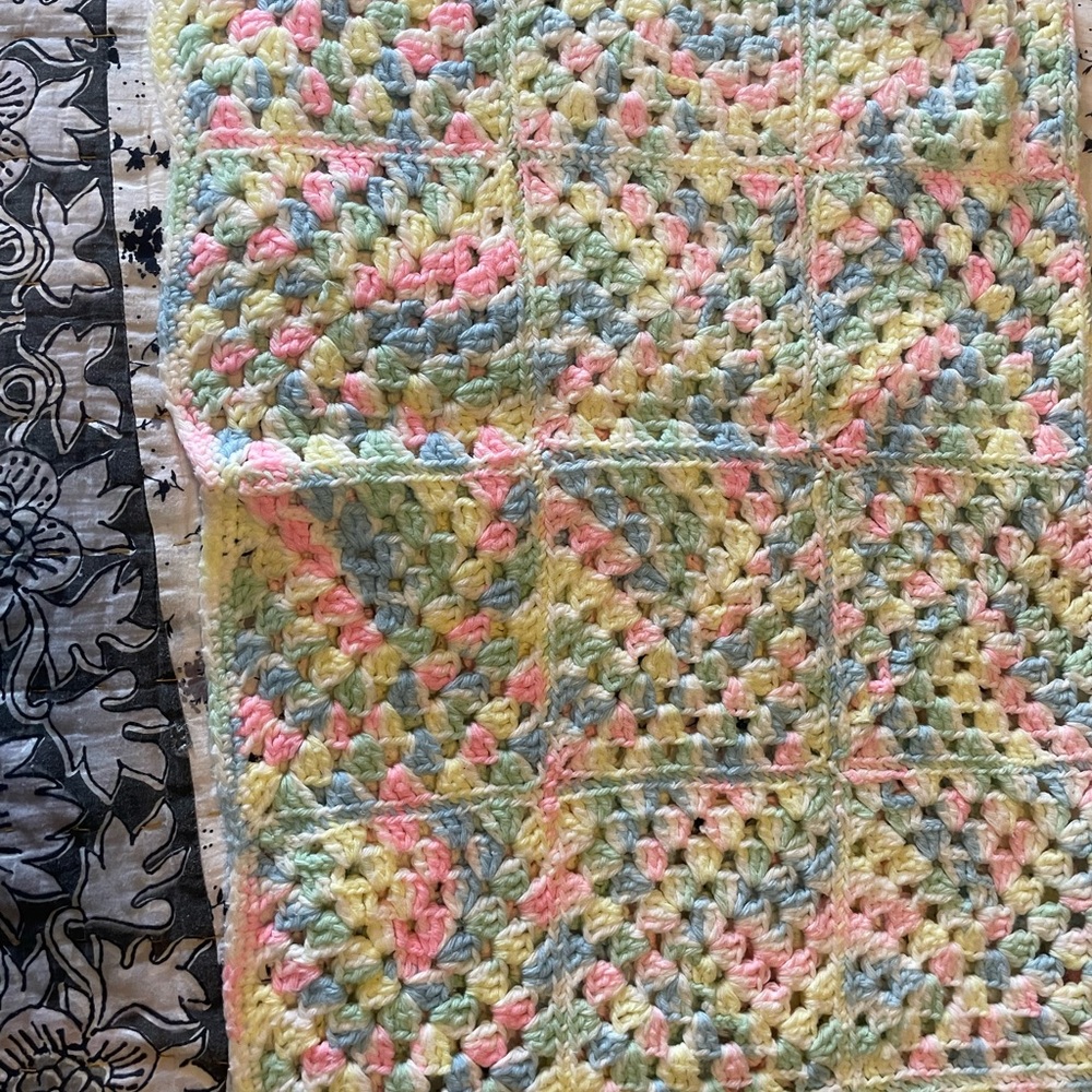 Colorful Crochet Blanket